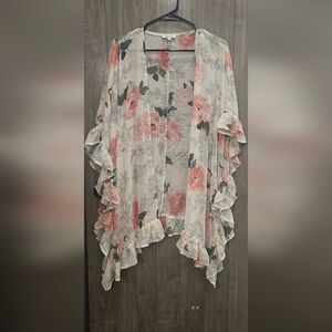Light Flowy‎ Floral Kimono